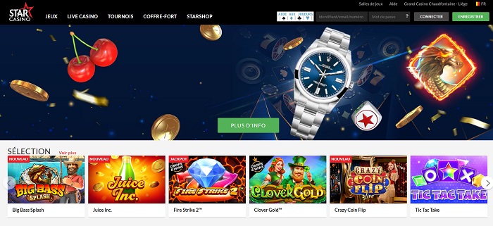 jeux star casino belgique