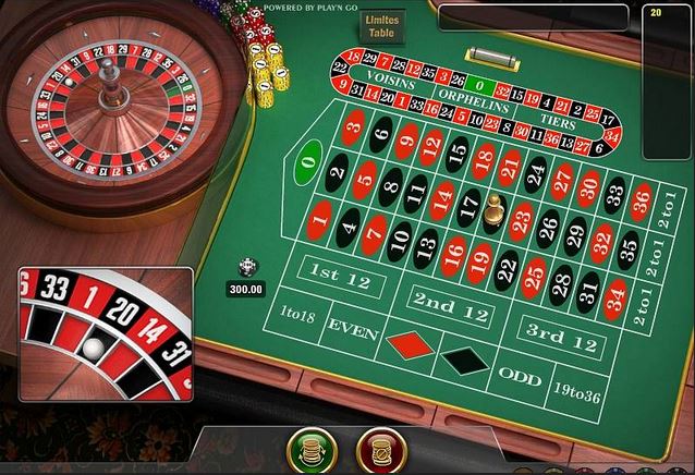 Roulette online